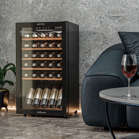 Винный шкаф Meyvel MV33-KBF1 компрессорный отдельностоящий